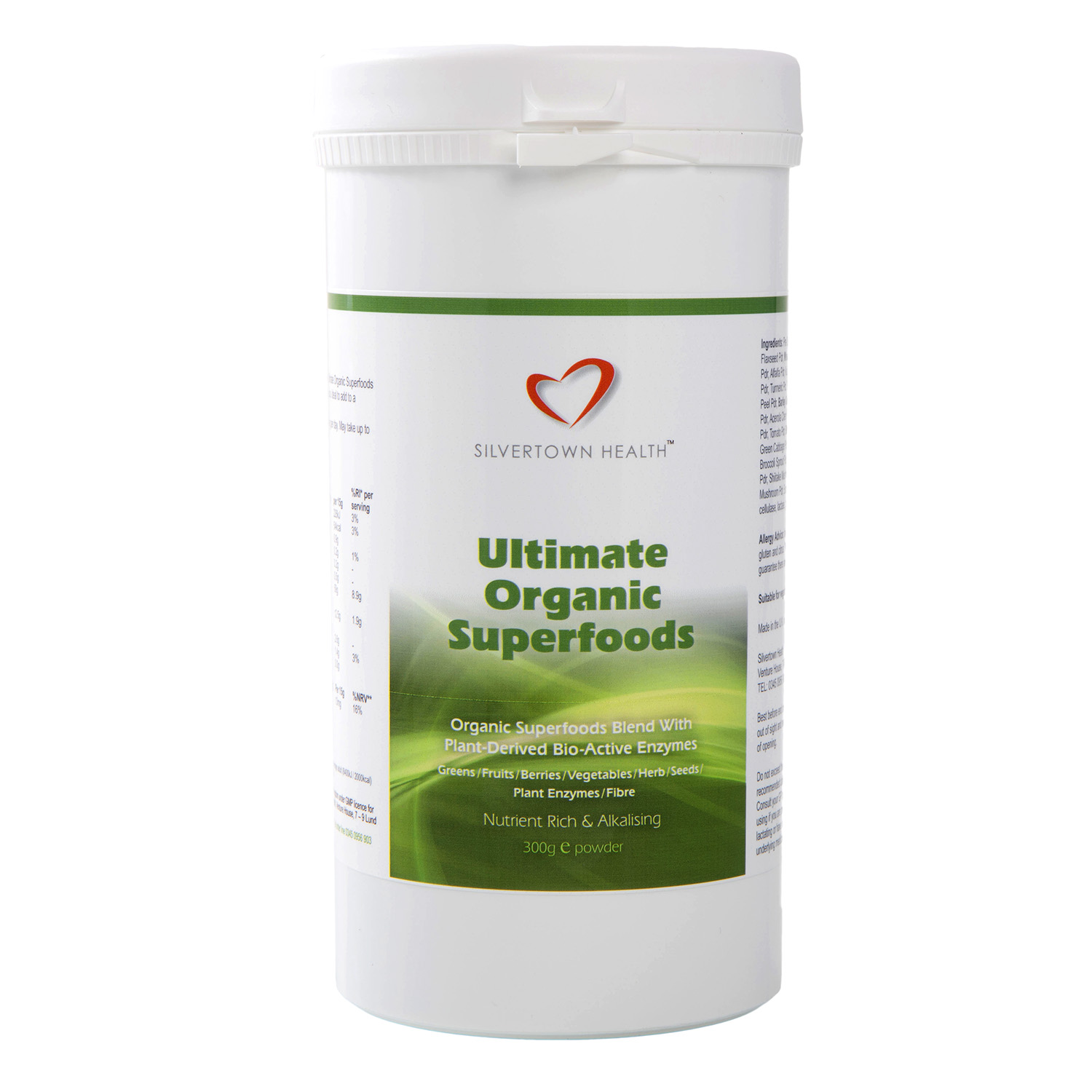 Ultimate Organic Superfoods Powder - www.silvertownhealth.co.uk